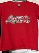 Load image into Gallery viewer, Amped Up Athletics Inside Bling Red Tee