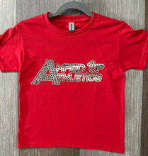 Load image into Gallery viewer, Amped Up Athletics Inside Bling Red Tee
