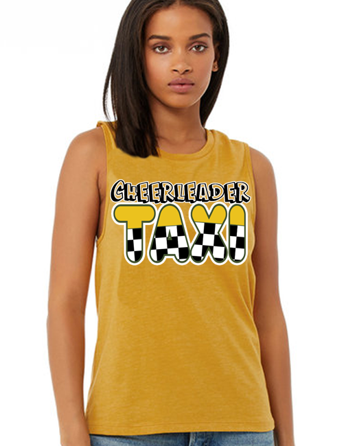 Cheerleader Taxi Tank Top