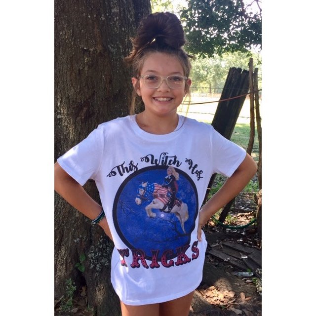 This Witch has Tricks Unisex Kids Tee