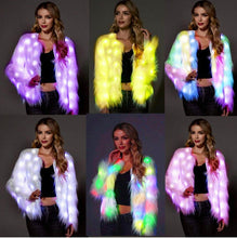 Load image into Gallery viewer, Light Up Fur Jacket
